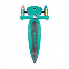3wheel scooter Globber Foldable Lights Emerald Green Jr 437107