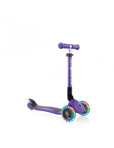 3wheel scooter Globber Foldable Lights Violet Jr 437103