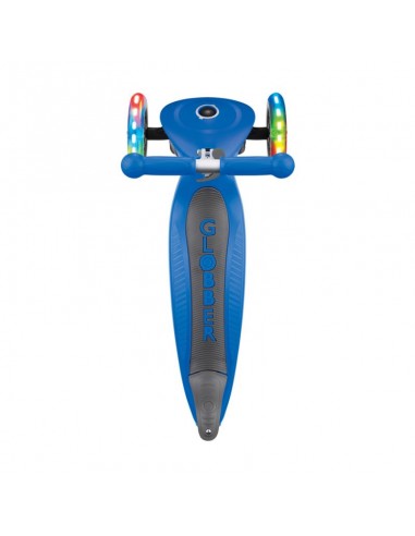 3wheel scooter Globber Foldable Lights Navy Blue Jr 437100