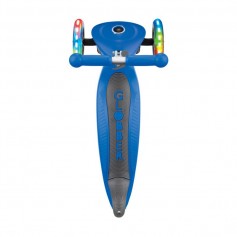 Globber Παιδικό Πατίνι Αναδιπλούμενο Foldable Lights Τρίτροχο για 2+ Ετών Μπλε 437-100