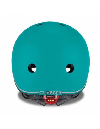 Globber 506-105 Παιδικό Κράνος για Ποδήλατο Πόλης Μπλε με Ενσωματωμένο Φωτάκι LED