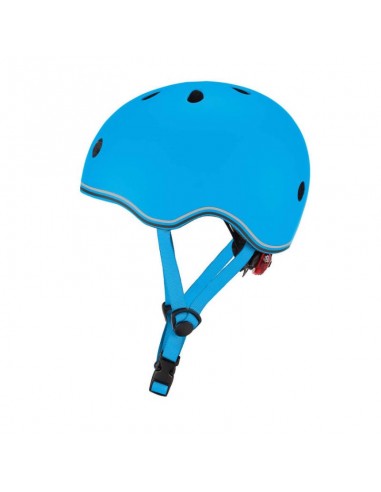 Globber Go Up Lights 506-101 Παιδικό Κράνος για Ποδήλατο & Πατίνι Μπλε με Ενσωματωμένο Φωτάκι LED