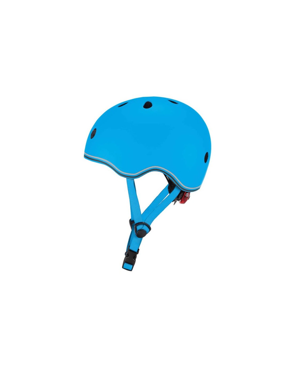 Globber Globber Go Up Lights 506-101 Παιδικό Κράνος για Ποδήλατο & Πατίνι Μπλε με Ενσωματωμένο Φωτάκι LED