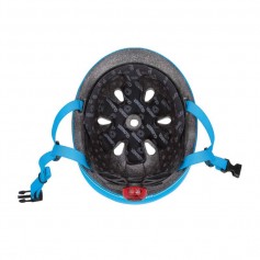 Globber Go Up Lights 506-101 Παιδικό Κράνος για Ποδήλατο & Πατίνι Μπλε με Ενσωματωμένο Φωτάκι LED