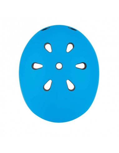 Globber Go Up Lights 506-101 Παιδικό Κράνος για Ποδήλατο & Πατίνι Μπλε με Ενσωματωμένο Φωτάκι LED