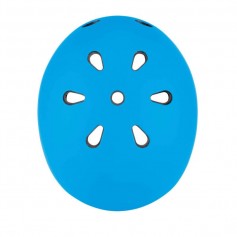 Globber Go Up Lights 506-101 Παιδικό Κράνος για Ποδήλατο & Πατίνι Μπλε με Ενσωματωμένο Φωτάκι LED