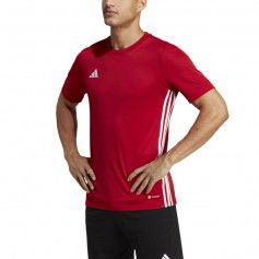 Adidas Table 23 Αθλητικό Ανδρικό T-shirt Κόκκινο με Στάμπα HT6552