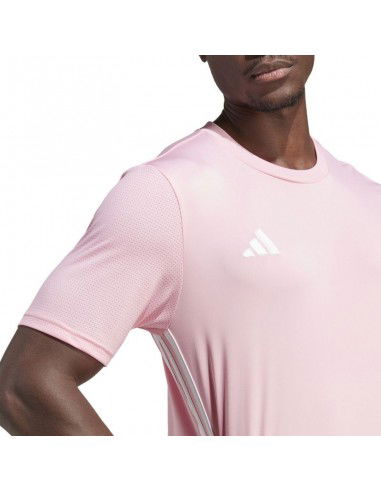 Adidas Table 23 Αθλητικό Ανδρικό T-shirt Ροζ με Στάμπα IA9144