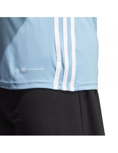 Adidas Table 23 Αθλητικό Ανδρικό T-shirt Γαλάζιο με Στάμπα IA9145