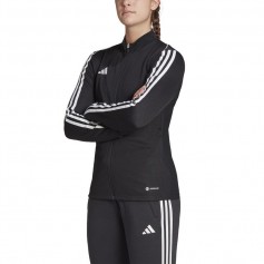 Adidas Tiro 23 League Γυναικεία Ζακέτα με Φερμουάρ σε Μαύρο Χρώμα HS3515