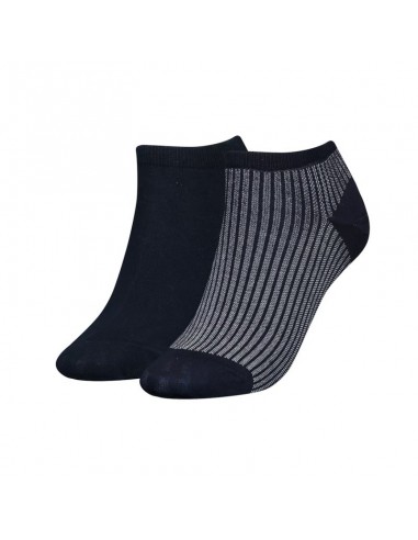 Tommy Hilfiger Ithaca Γυναικείες Κάλτσες Μαύρες 2 Pack 701222650-002