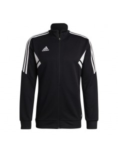 Adidas Condivo 22 Ανδρική Φούτερ Ζακέτα με Τσέπες Μαύρη HA6252