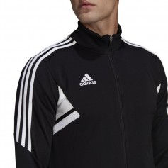 Adidas Condivo 22 Ανδρική Φούτερ Ζακέτα με Τσέπες Μαύρη HA6252