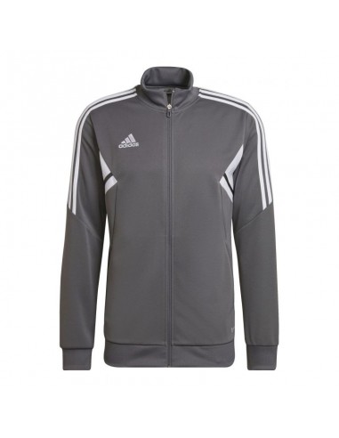 Adidas Condivo 22 Ανδρική Φούτερ Ζακέτα με Τσέπες Γκρι HD2286