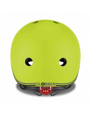 Globber 506-106 Παιδικό Κράνος για Ποδήλατο Πόλης Πράσινο με Ενσωματωμένο Φωτάκι LED