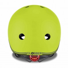 Globber 506-106 Παιδικό Κράνος για Ποδήλατο Πόλης Πράσινο με Ενσωματωμένο Φωτάκι LED