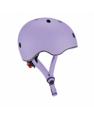 Globber Go Up Lights 506-103 Παιδικό Κράνος για Ποδήλατο & Πατίνι Μωβ με Ενσωματωμένο Φωτάκι LED