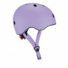 Globber Go Up Lights 506-103 Παιδικό Κράνος για Ποδήλατο & Πατίνι Μωβ με Ενσωματωμένο Φωτάκι LED