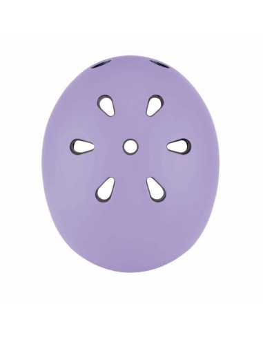 Globber Go Up Lights 506-103 Παιδικό Κράνος για Ποδήλατο & Πατίνι Μωβ με Ενσωματωμένο Φωτάκι LED