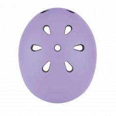 Globber Go Up Lights 506-103 Παιδικό Κράνος για Ποδήλατο & Πατίνι Μωβ με Ενσωματωμένο Φωτάκι LED