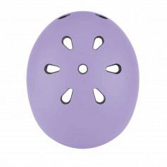 Globber Go Up Lights 506-103 Παιδικό Κράνος για Ποδήλατο & Πατίνι Μωβ με Ενσωματωμένο Φωτάκι LED
