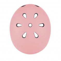 Globber Go Up Lights 506-210 Παιδικό Κράνος για Ποδήλατο & Πατίνι Ροζ με Ενσωματωμένο Φωτάκι LED