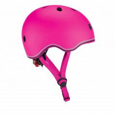 Helmet Globber Neon Pink Jr 506110