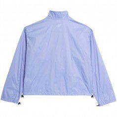 4F Κοντό Γυναικείο Μπουφάν για Άνοιξη/Φθινόπωρο Μωβ 4FSS23TJACF016-52S