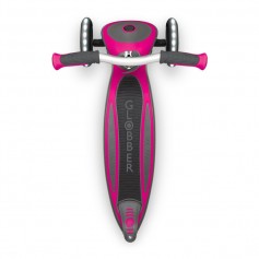 Globber Παιδικό Πατίνι Αναδιπλούμενο Master Lights Τρίτροχο για 4+ Ετών Ροζ 662-110