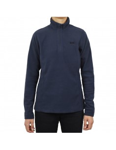 Helly Hansen Daybreaker Χειμερινή Γυναικεία Μπλούζα Μακρυμάνικη με Φερμουάρ Navy Μπλε 50845-994