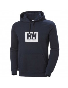 Helly Hansen Ανδρικό Φούτερ με Κουκούλα και Τσέπες Navy Μπλε 53289-598