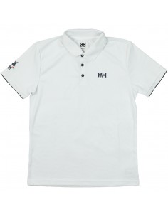 Helly Hansen Ανδρική Μπλούζα Polo Κοντομάνικη Λευκή 34207-001