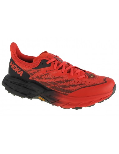 Hoka Speedgoat 5 GTX 1127912-FTHY Ανδρικά Αθλητικά Παπούτσια Running Κόκκινα Αδιάβροχα με Μεμβράνη Gore-Tex
