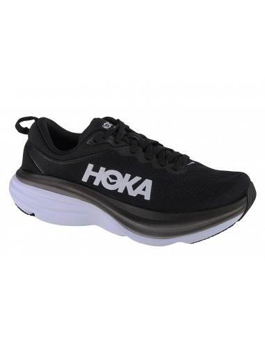 Hoka Bondi 8 1127952-BWHT Γυναικεία Αθλητικά Παπούτσια Running Μαύρα Γυναικεία > Παπούτσια > Παπούτσια Αθλητικά > Τρέξιμο / Προπόνησης
