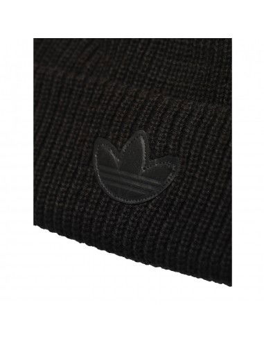 Adidas Adicolor Contempo Short Beanie Ανδρικός Σκούφος Πλεκτός Black HM1721
