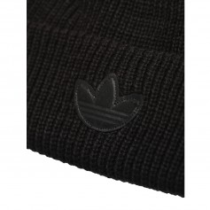 Adidas Adicolor Contempo Short Beanie Ανδρικός Σκούφος Πλεκτός Black HM1721