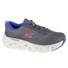 Skechers Go Run Swirl Tech 128791-GRY Γυναικεία Αθλητικά Παπούτσια Running Γκρι