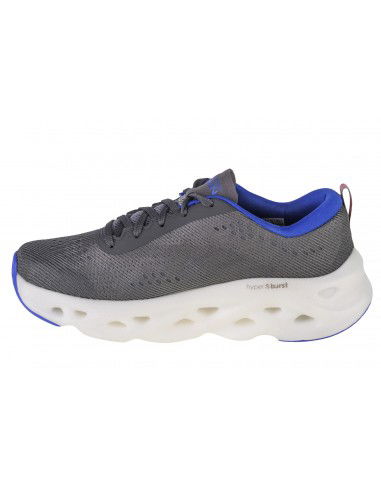 Skechers Go Run Swirl Tech 128791-GRY Γυναικεία Αθλητικά Παπούτσια Running Γκρι