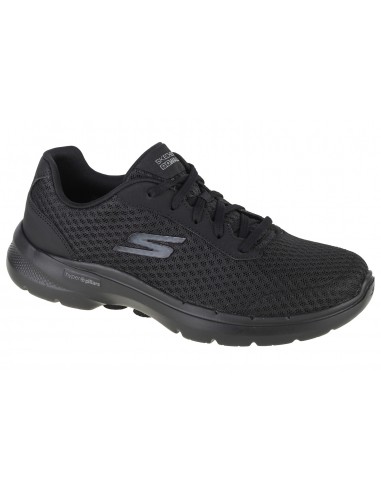 Skechers Go Walk 6 Iconic Vision Γυναικεία Sneakers Μαύρα 124514-BBK