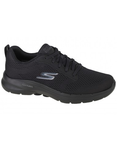 Skechers Go Walk 6 Ανδρικά Sneakers Μαύρα 216209-BBK Ανδρικά > Παπούτσια > Παπούτσια Μόδας > Sneakers