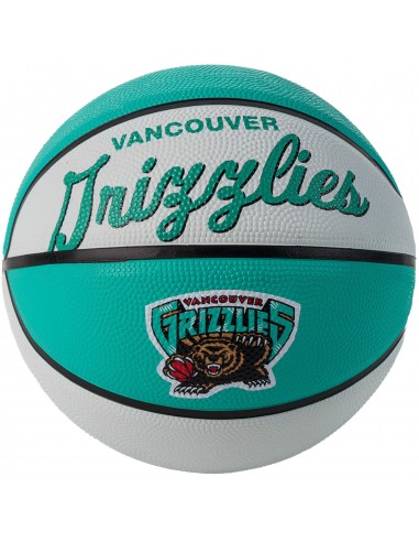Wilson NBA Team Retro Memphis Grizzlies Mini Μπάλα Μπάσκετ Indoor / Outdoor WTB3200XBMEM