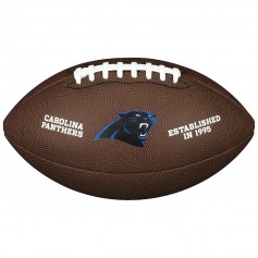 Wilson NFL Team Logo Carolina Panthers WTF1748XBCA Μπάλα Rugby Καφέ