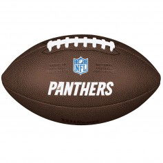 Wilson NFL Team Logo Carolina Panthers WTF1748XBCA Μπάλα Rugby Καφέ