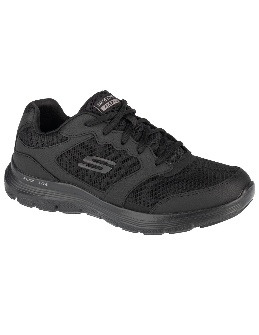 Skechers Flex Advantage 4.0 232225-BBK Ανδρικά Αθλητικά Παπούτσια Running Μαύρα