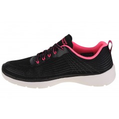 Skechers Go Walk 6 Γυναικεία Sneakers Μαύρα 124554-BKHP