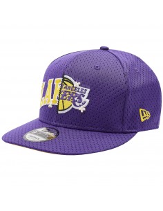 New Era NBA Los Angeles Lakers 9Fifty Ανδρικό Jockey με Ίσιο Γείσο Μωβ 60288549