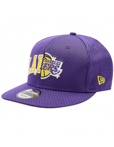 New Era NBA Los Angeles Lakers 9Fifty Ανδρικό Jockey με Ίσιο Γείσο Μωβ 60288549