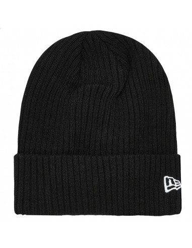 New Era Colour Cuff Beanie Unisex Σκούφος με Rib Πλέξη σε Μαύρο χρώμα 60284976