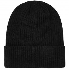New Era Colour Cuff Beanie Unisex Σκούφος με Rib Πλέξη σε Μαύρο χρώμα 60284976
