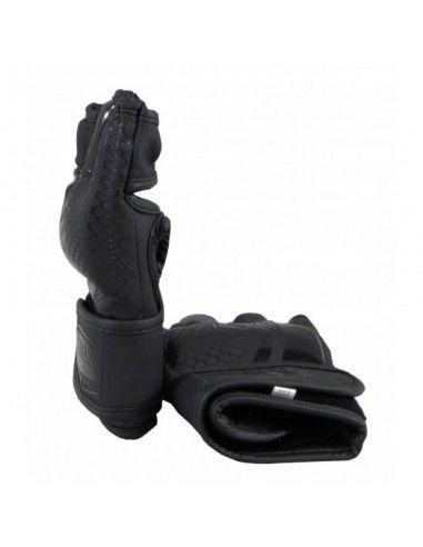 Sport Masters GFT 01312-01M Γάντια ΜΜΑ από Συνθετικό Δέρμα Μαύρα